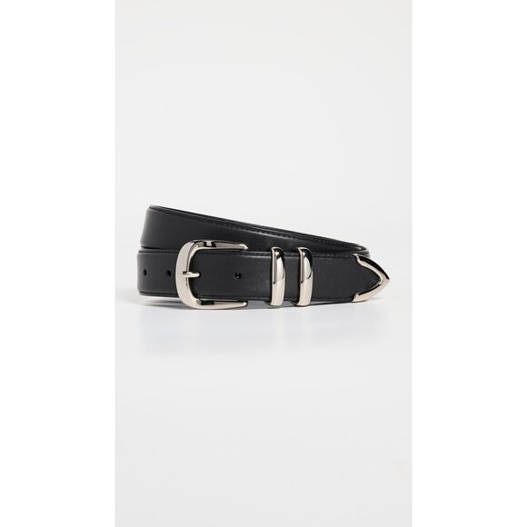 2742 Women's The Jordan Belt, Black Nickel, X-small